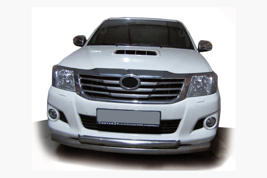 Toyota Hilux 2006–2015 Predný ochranný rám ST014-1 (nerez) Image