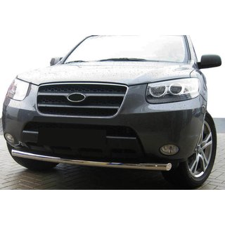 Predný ochranný rám ST008 (nerez) Hyundai Santa Fe 2 2006–2012