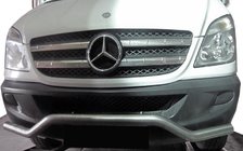 Mercedes Sprinter W906 2006–2018 Predná spodná ochranná tyč MBSP.07.F3-04.6 (nerez.) fotografia 4