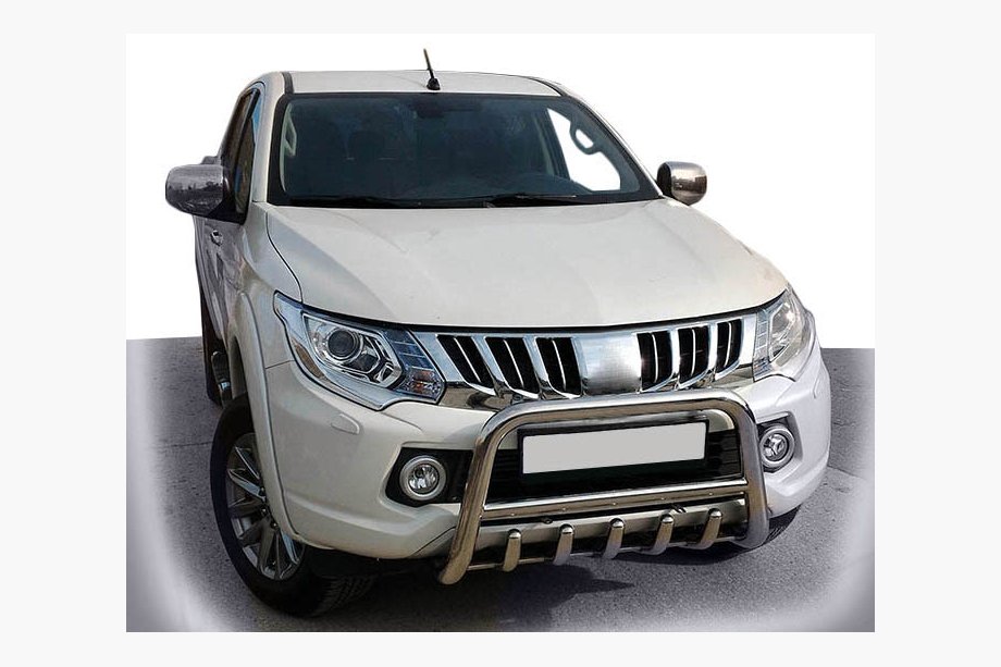 Mitsubishi L200 2015–2024 Predný ochranný rám WT003 (nerez) Image