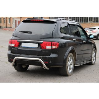 Zadný ochranný rám AK007 (nerez) SsangYong Kyron 2005–2014 fotografia 1