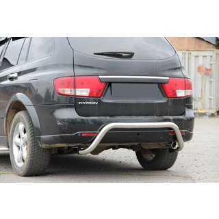 Zadný ochranný rám AK007 (nerez) SsangYong Kyron 2005–2014 fotografia 3