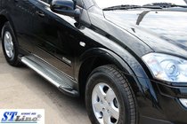 SsangYong Kyron 2005–2014 Bočné prahy King (2 ks, hliník) fotografia 8