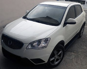 SsangYong Korando 2010–2019 Bočné nášľapy Allmond Black (2 ks, hliník) fotografia 2