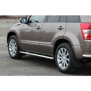 Bočné rúrky BB001 (2 ks, nerez) Suzuki Grand Vitara 2005–2017 fotografia 1