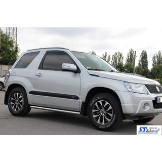 Bočné rúrky BB001 (2 ks, nerez) Suzuki Grand Vitara 2005–2017 fotografia 4