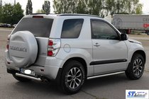 Suzuki Grand Vitara 2005–2017 Bočné rúrky BB001 (2 ks, nerez) fotografia 5