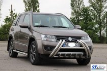 Suzuki Grand Vitara 2005–2017 Predný ochranný rám z polyuretánu (vysoký) fotografia 2