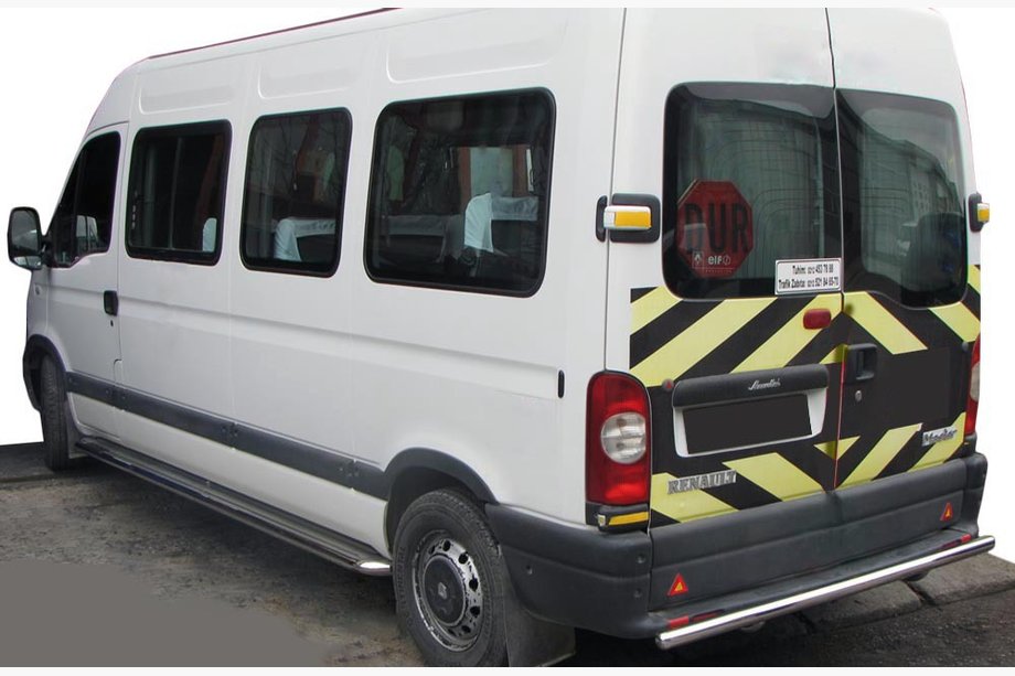 Renault Master 1998–2010 Zadný ochranný oblúk AK002 (nerez) Image