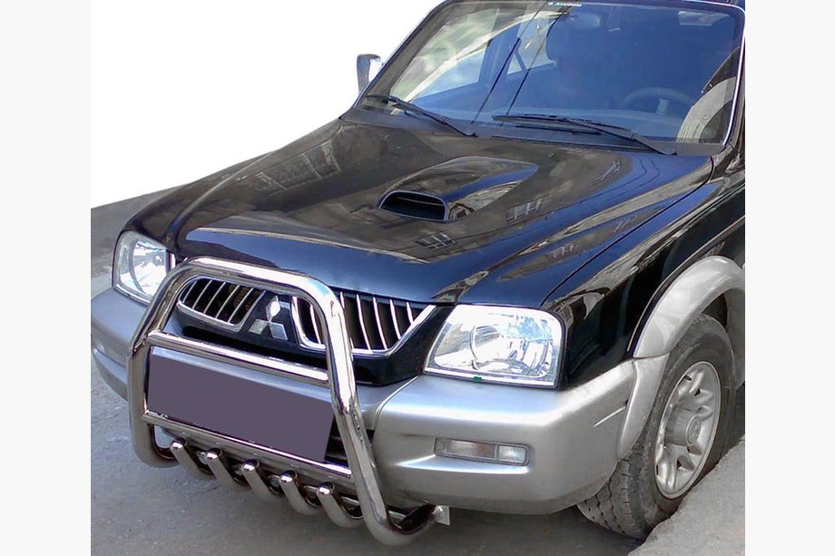 Mitsubishi L200 1996–2006 Kengurín QT007 (nerez) Image