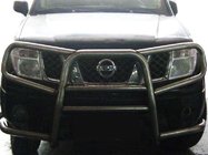 Nissan Pathfinder R51 2005–2014 Dvojitý predný ochranný rám WT025 (nerez) fotografia 1