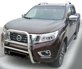 Nissan Navara/NP300 2016– Predný ochranný rám WT018 (nerez) fotografia 1