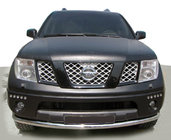 Nissan Pathfinder R51 2005–2014 Predný ochranný rám ST008-2 (nerez) fotografia 1
