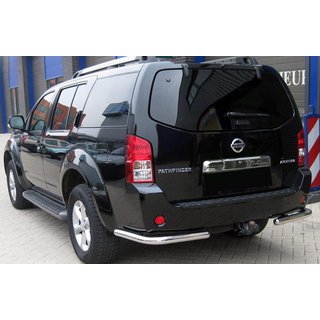 Zadný ochranný oblúk AK003 (nerez) Nissan Pathfinder R51 2005–2014