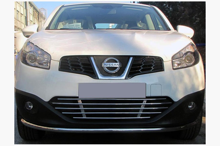 Nissan Qashqai 2014–2021 Predný ochranný rám ST008 (2014-2017, nerez) Image