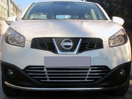 Nissan Qashqai 2014–2021 Predný ochranný rám ST008 (2014-2017, nerez) fotografia 1