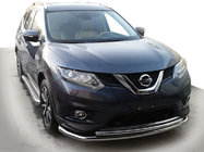 Nissan X-trail T32/Rogue 2014–2021 Predný ochranný rám ST014 (nerez) fotografia 1