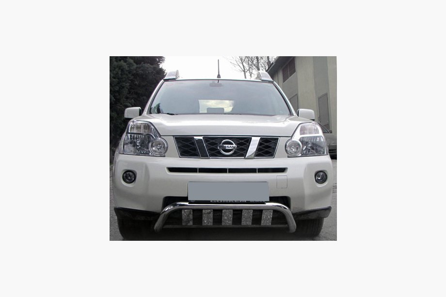Nissan X-trail T31 2007–2014 Predný ochranný rám WT009 (nerez) Image
