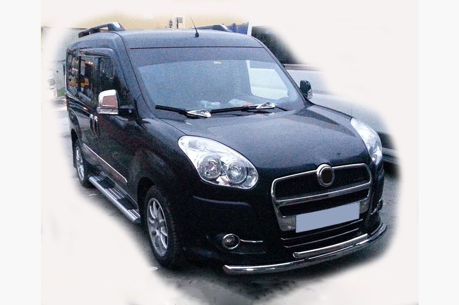 Opel Combo 2012–2018 Predný ochranný rám ST014 (nerez) 60/42 mm Image