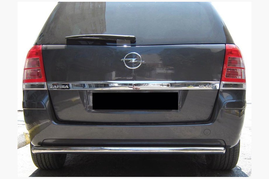 Opel Zafira B 2005–2011 Zadný ochranný oblúk AK002 (nerez) Image