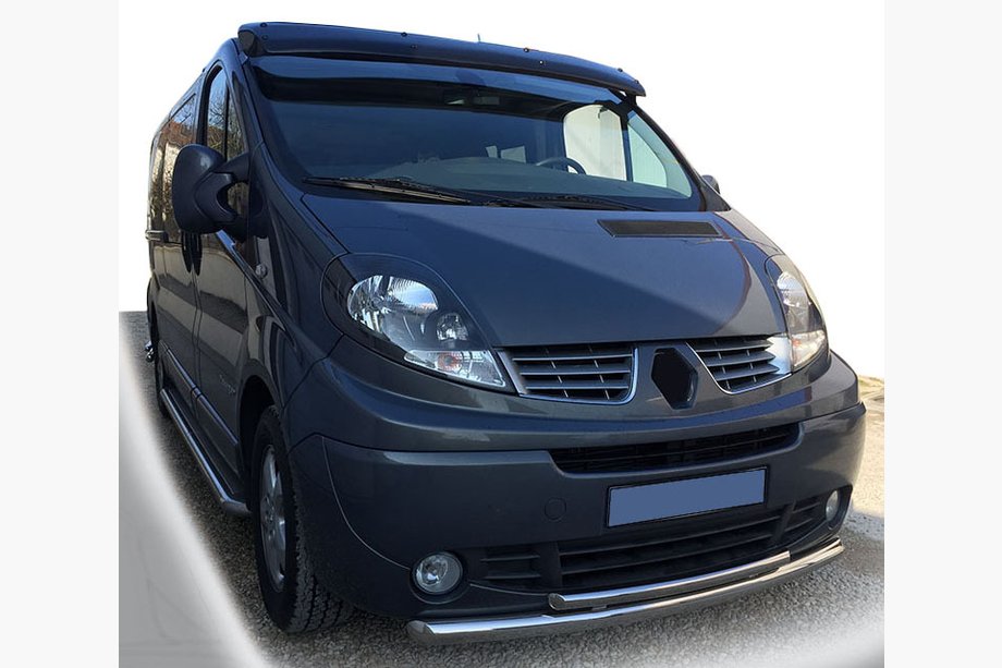 Renault Trafic 2001–2015 Predný ochranný rám ST014 (nerez) Image