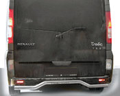 Nissan Primastar 2002–2014 Zadný ochranný rám AK006 (nerez) fotografia 5