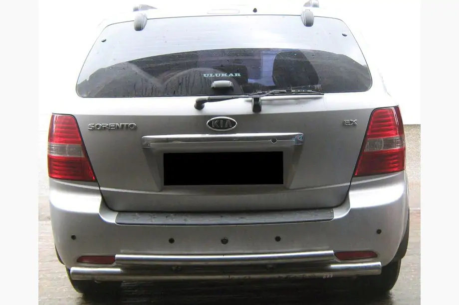 Kia Sorento I BL 2002–2009 Zadný ochranný oblúk AK002-Dvojitý (nerez) Image