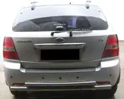 Kia Sorento I BL 2002–2009 Zadný ochranný oblúk AK002-Dvojitý (nerez) fotografia 1