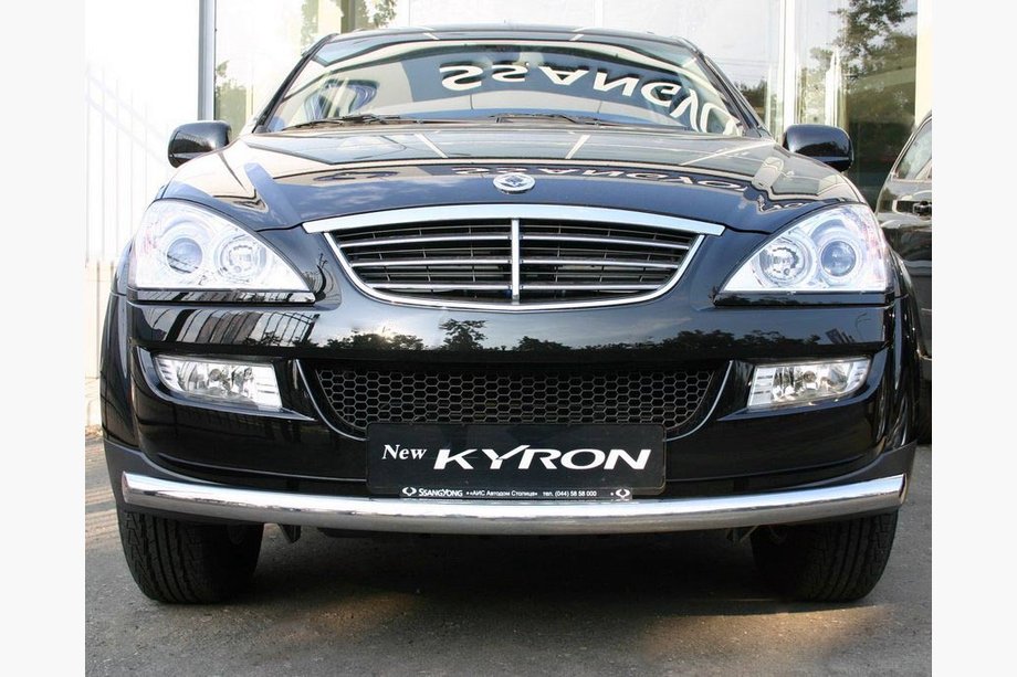 SsangYong Kyron 2005–2014 Predný ochranný rám ST008 (nerez) Image