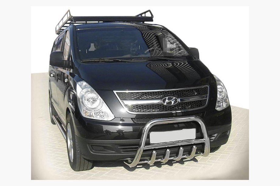 Hyundai H300, H1, Starex 2008–2020 Predný ochranný rám WT003-2 (nerez) Image
