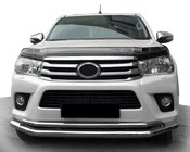Toyota Hilux 2015– Predný ochranný rám ST017 (nerez) fotografia 1