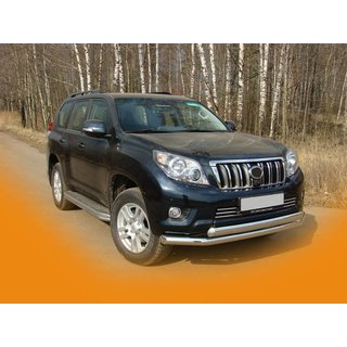 Predný ochranný rám ST014 (nerez) Toyota Land Cruiser Prado 150 2009–2023 fotografia 3