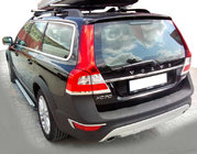 Volvo XC60 2009–2017 Bočné nášľapy Rainbow (2 ks, hliník) fotografia 1