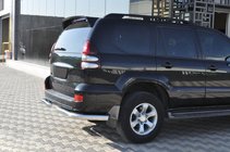 Toyota Land Cruiser Prado 120 2002–2009 Zadné rohové diely AK003 (2 ks, nerez) fotografia 5