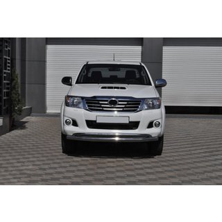Predný ochranný rám ST017 (nerez) Toyota Hilux 2006–2015 fotografia 2