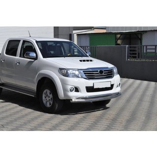 Predný ochranný rám ST017 (nerez) Toyota Hilux 2006–2015 fotografia 4