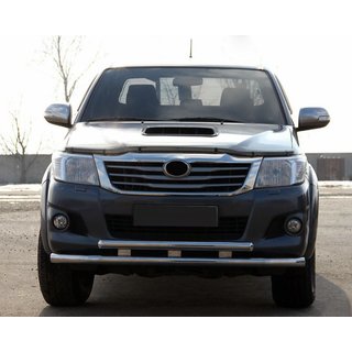 Predný ochranný rám ST014 (nerez) Toyota Hilux 2006–2015 fotografia 1
