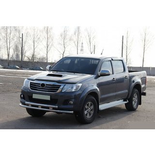 Predný ochranný rám ST014 (nerez) Toyota Hilux 2006–2015 fotografia 2