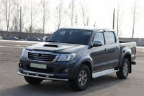 Toyota Hilux 2006–2015 Predný ochranný rám ST014 (nerez) fotografia 2