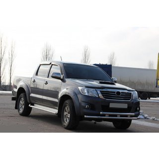 Predný ochranný rám ST014 (nerez) Toyota Hilux 2006–2015 fotografia 4