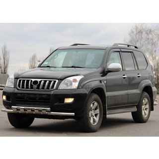 Predný ochranný rám ST015 (nerez) Toyota Land Cruiser Prado 120 2002–2009 fotografia 1