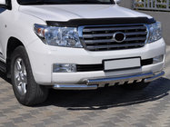 Toyota Land Cruiser 200 2007–2021 Predný ochranný rám ST015 (nerez) fotografia 1