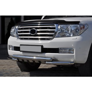 Predný ochranný rám ST015 (nerez) Toyota Land Cruiser 200 2007–2021 fotografia 4