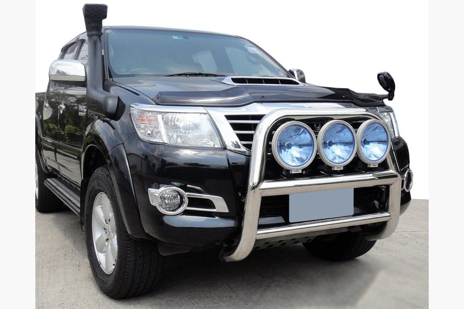Toyota Hilux 2006–2015 Predný ochranný rám WT018 (nerez) Image