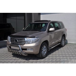 Predný ochranný rám WT002 (nerez) Toyota Land Cruiser 200 2007–2021 fotografia 3
