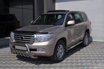 Toyota Land Cruiser 200 2007–2021 Predný ochranný rám WT002 (nerez) fotografia 3