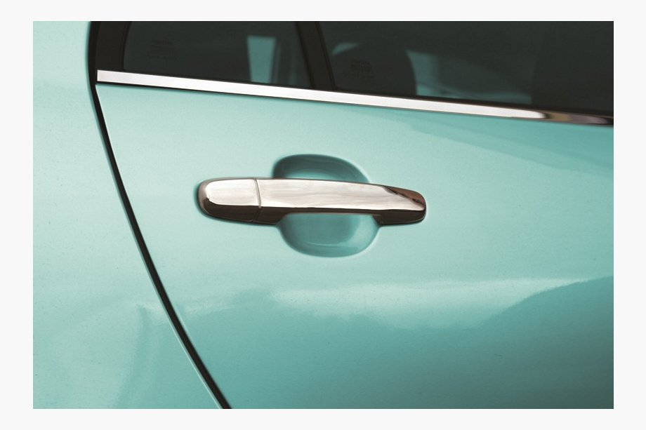 Toyota Prius 2009–2015 Chrómové kryty kľučiek (4 ks, nerez) Image
