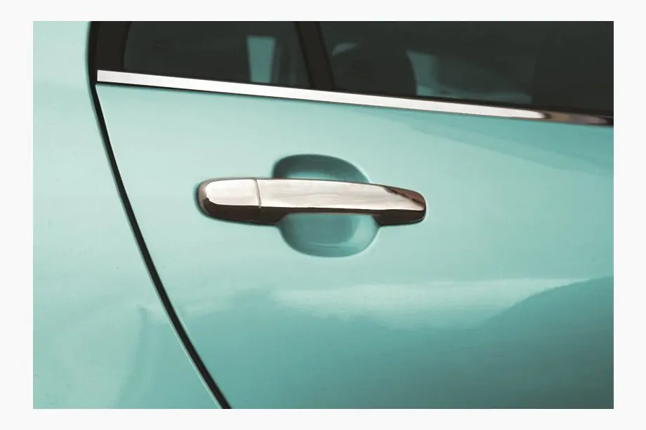Toyota Rav 4 2006–2013 Kryty kľučiek dverí (nerez) Image