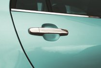 Toyota Prius 2009–2015 Chrómové kryty kľučiek (4 ks, nerez) fotografia 1