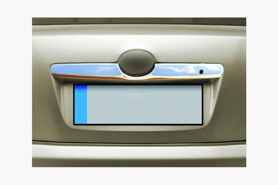 Toyota Camry 2006–2011 VÝPREDAJ! Nerezová lišta nad ŠPZ Image